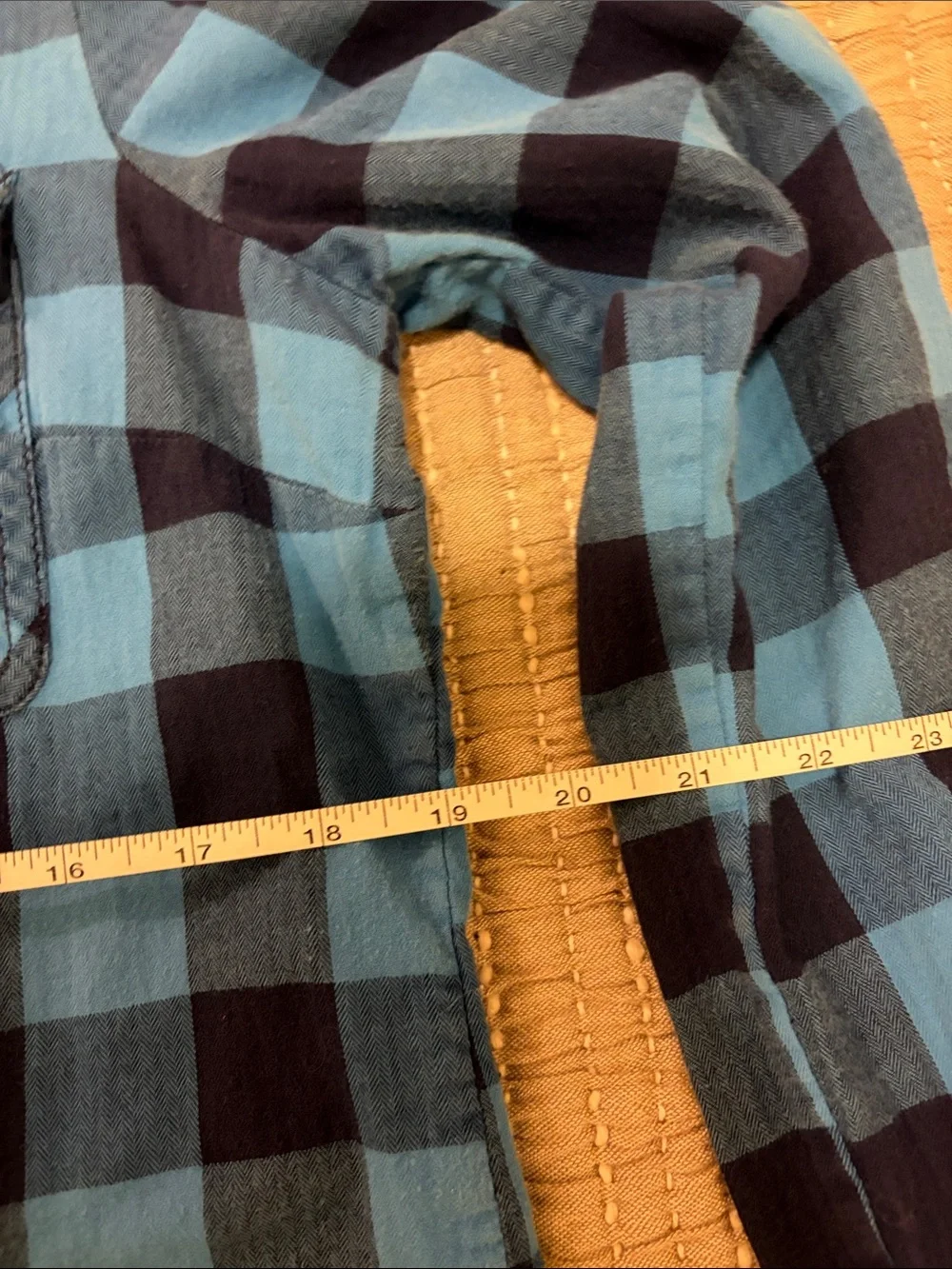 J. Crew Women’s Blue Buffalo Plaid Button-Down Shirt